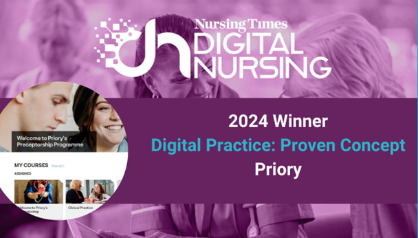 Digital Nursing Times 2024 award winner